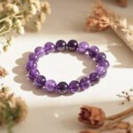 Natural Amethyst Crystal Bracelet - Image 5